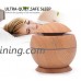 Wood Grain Essential Oil Diffuser Cool Mist Humidifier Ultrasonic Aroma for Office Home Bedroom Living Room Study Yoga Spa - B07843DTTX